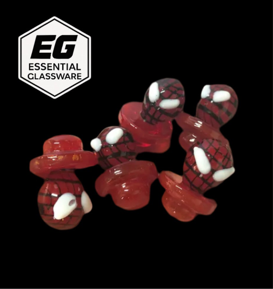 Spider-Man style carb cap