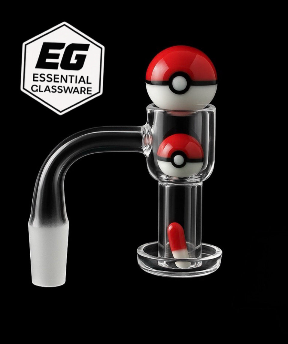 Terp slurper 14mm male with Pokémon terp pearls