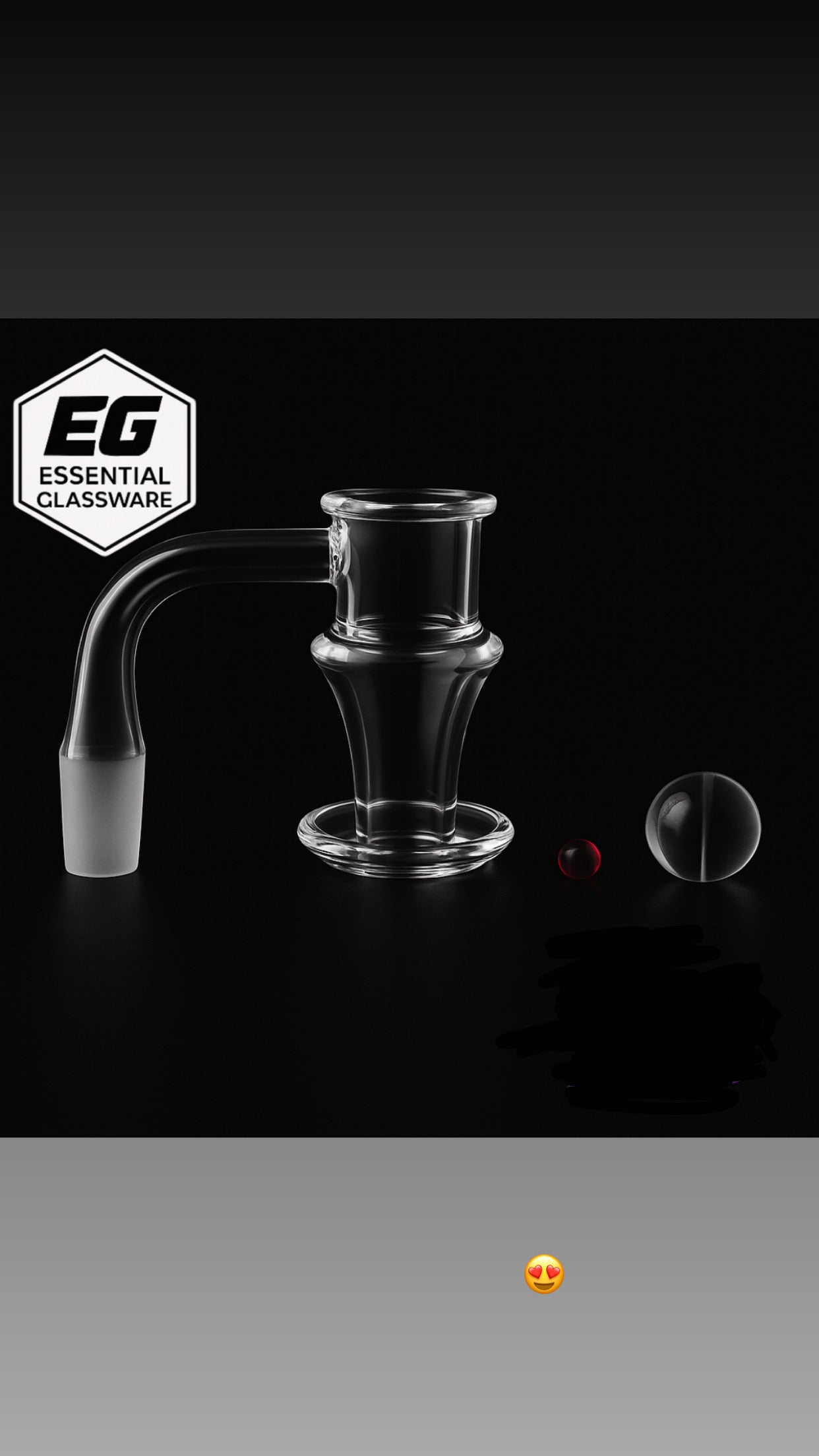 Terp slurper 14mm male with beveled edge